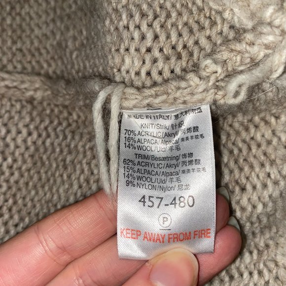 Shaggy Fringe Cardigan - Picture 9 of 10